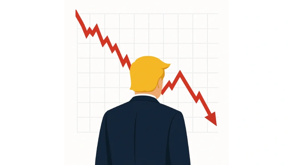 Trump se desentiende de los inversores mientras las bolsas se hunden - finanzasfinanzas