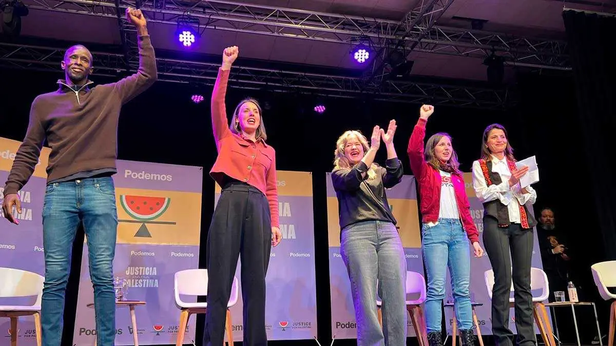 Mitin de Podemos en Zaragoza - Finanzasfinanzas